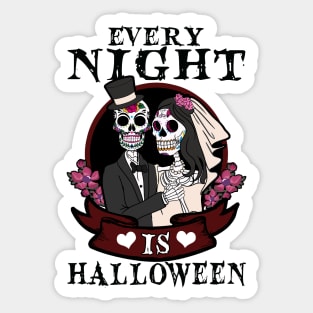 Halloween Couples Matching Sticker